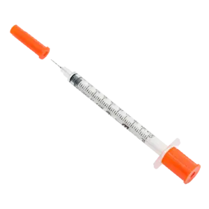 Insulin Syringe with Needle – 1ml, 29G