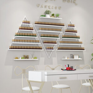 Alternative view of Glam Shelf Polish Display - 3pc set - White