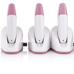 Alternative view of Pink Cartridge heater & base