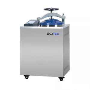 Alternative view of Vertical Pulse Vacuum Steam Autoclave