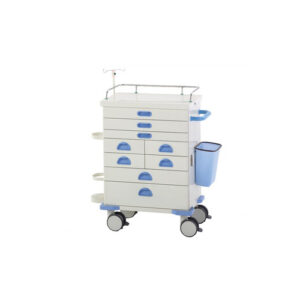 Luxury trolley for anesthesia