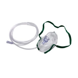 Sterile Oxygen Mask – 2M Tubing (Pediatric/Adult)