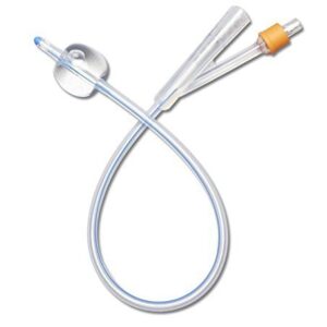 Foley Catheter 2-Way Silicone Coated Standard FG.12 – FG.24