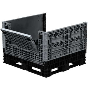 Collapsible Bin 44��� Two Drop Doors ��� 1140 X 1220 X 1119H