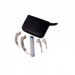 Alternative view of Universal Laryngoscope Set with 4 Blades and 2 Bulbs