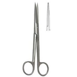 Operating Scissors 12.5cm ��� Stainless Steel Straight
