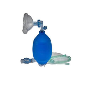 Blue Rubber Resuscitator ��� Adult Size
