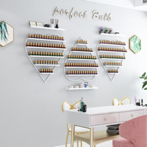Alternative view of Love Nail Polish Display Set - 3pc - White