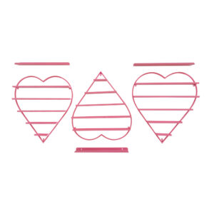 Alternative view of Love Nail Polish Display Set - 3pc - Pink