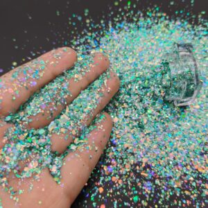 Glitter jar | Pistachio