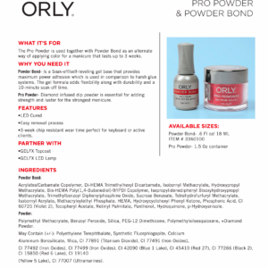Alternative view of ORLY Dip Powders - Liquid Vinyl