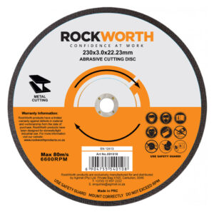 Alternative view of Rockworth Cutting Disc Steel 230X3.0Mm