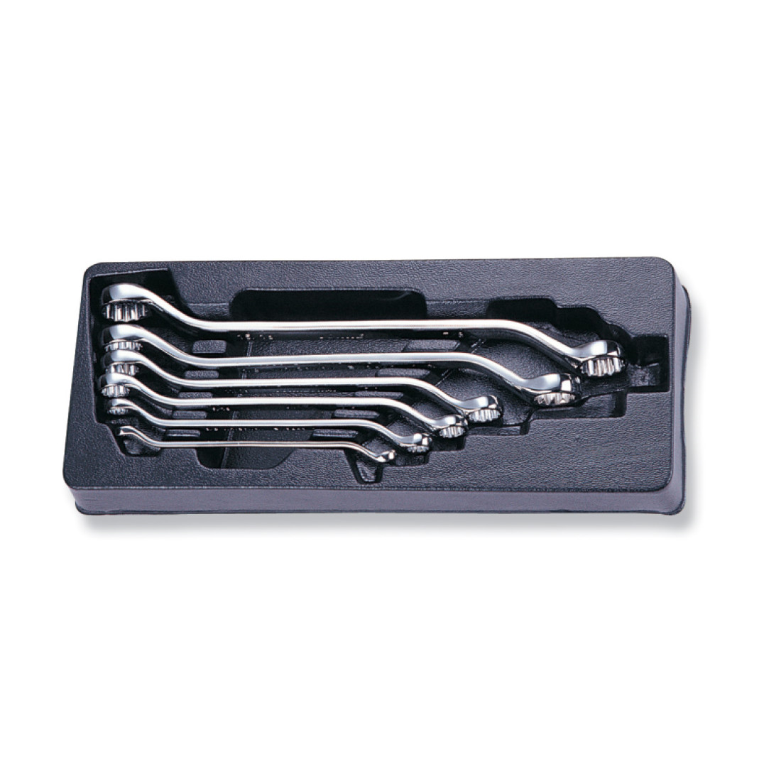 W32206Sc Jonnesway 6Pc 45 Degree Offset-Ring Wrench Set