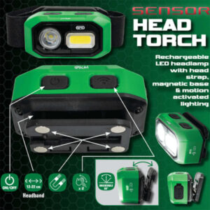 Alternative view of Efs Headlamp & Sensor With Usb Charger