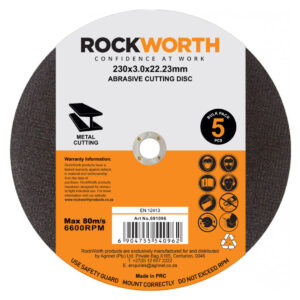 Alternative view of Rockworth Cutting Disc Steel 230X3.0Mm 5Pack