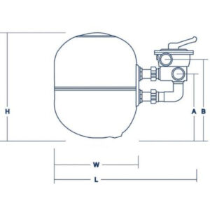 Alternative view of Speck Pumps - Jumbo 7 Bag Sand Filter 280Kg Sand