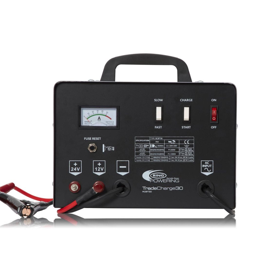 12V And 24V 30A Metal Trade Charge Bench