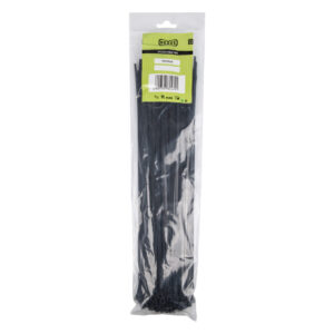 Nexus Cable Ties T120R 7.6Mmx400Mm Black 100 Pack