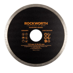 Alternative view of Rockworth Diamond Wheel 115Mm Continuous Rim