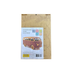 Alternative view of Wow We - 3D Wooden Model | Vehicles | Vw Bus