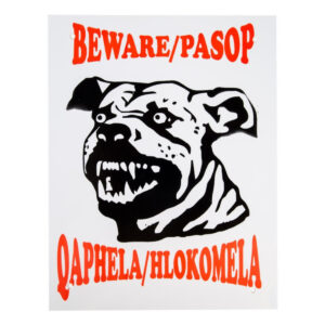 Complete Sign - Beware Staffordshire