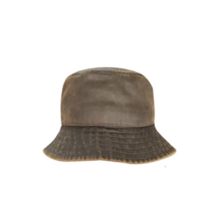 Oil Skin Bucket Hat