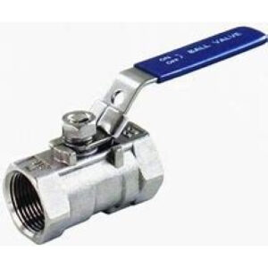Ball Valve, 40Mm Ss 1 1/2"