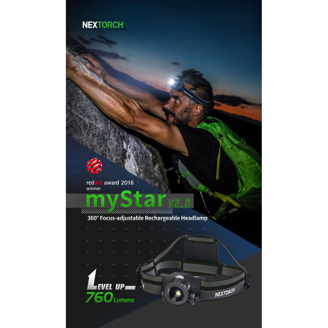 Nextorch Mystar V.2 Headlamp