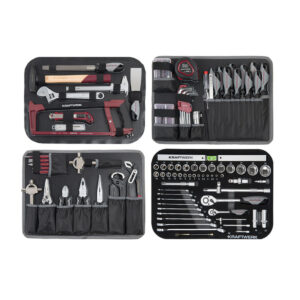 Alternative view of Kraftwerk 170Pc ¼� & ½� Socket & Combi Spanner Set In Abs Case