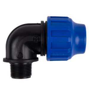 Plast Elbow Compression Male 40X1-1/4