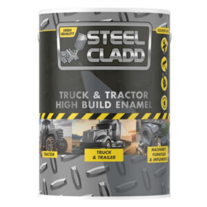 Steel Cladd Truck N Tractor Enamel Bright Alum 1L