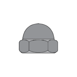 Dome Nuts (Din 1587) Pack Of 100'S