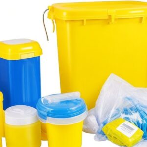 bel-art-biohazard waste bags 220x280 mm pe-hd, pack of 100