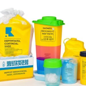 Sharp Waste Disposal Trolley