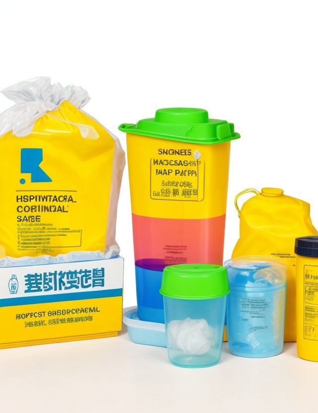 Sharp Waste Disposal Trolley