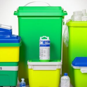 140l garden waste bin