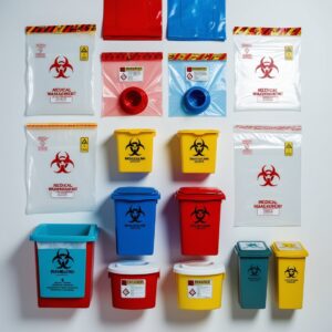 Locking Biohazard Container 10L