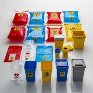 orange sharps bin use