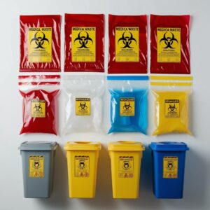 accidentally closed sharps container