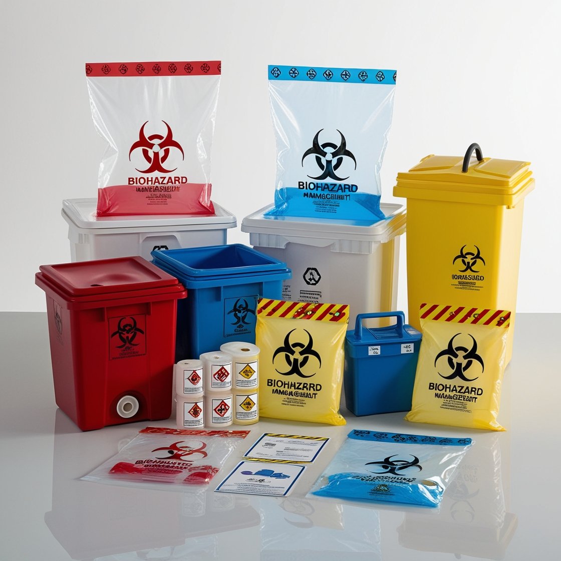 5L Blue Pharmaceutical 'Doop' Bin for Non-Sharps