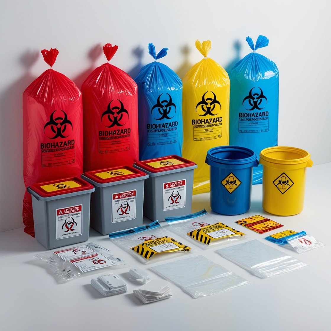 Biohazard Needle Disposal Container,