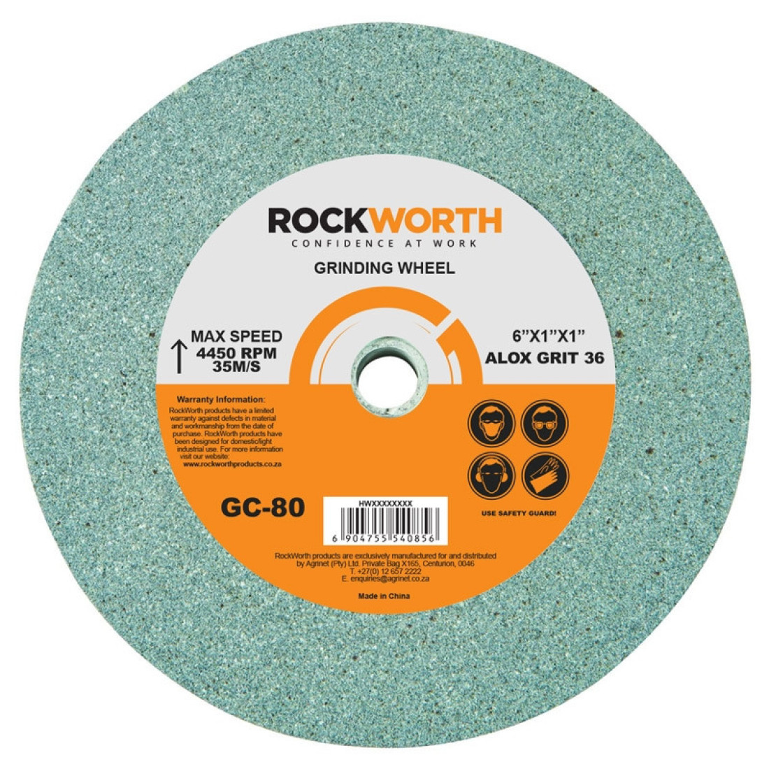 Rockworth Bench Grinding Wheel 200X20X31Mm A36 - Image 2