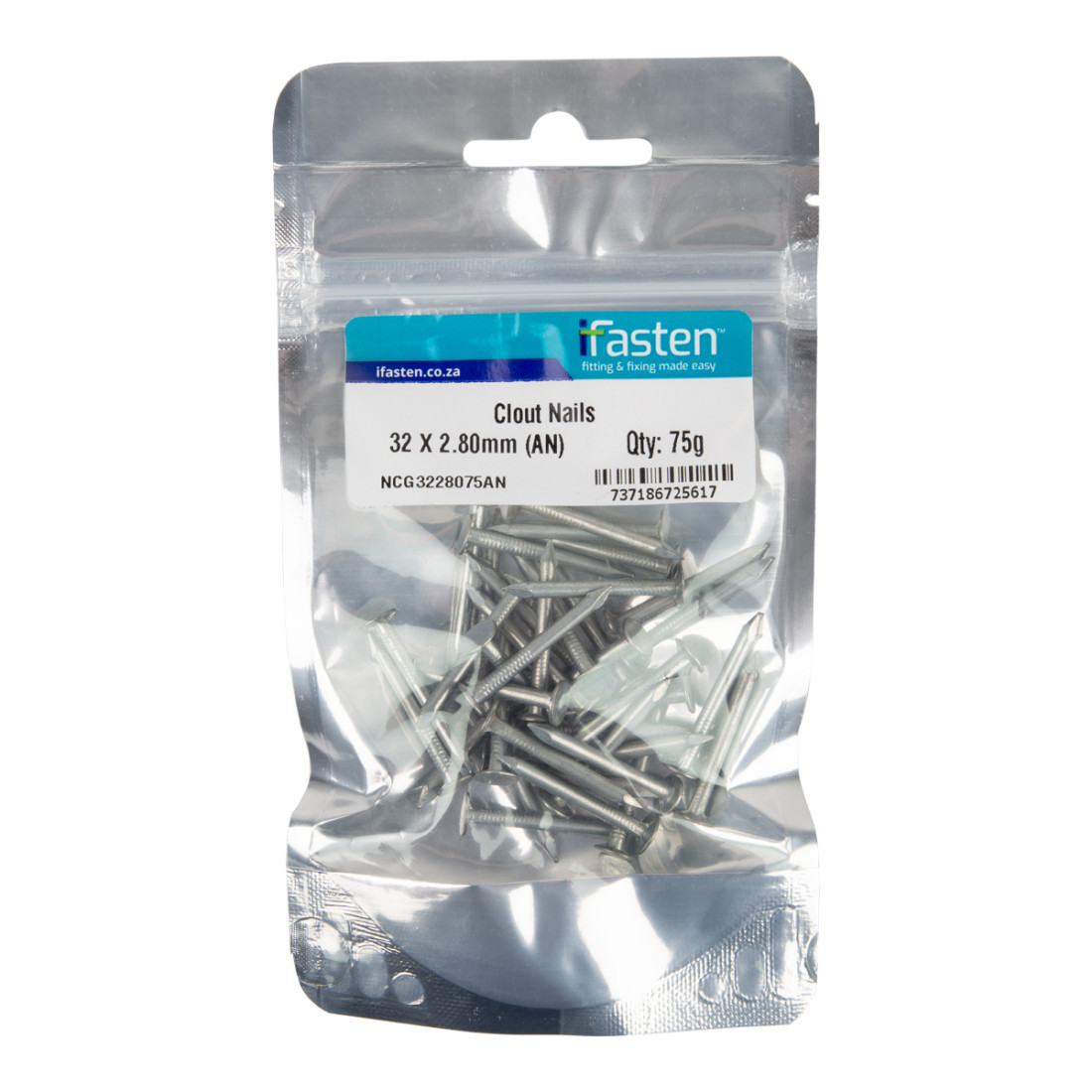 Ifasten Nail Clout 32X2.80Mm 75G Pp