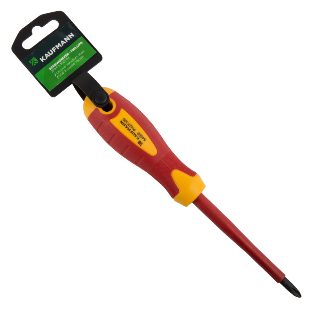 Kaufmann Vde Screwdriver Phillips Ph2 X 100Mm