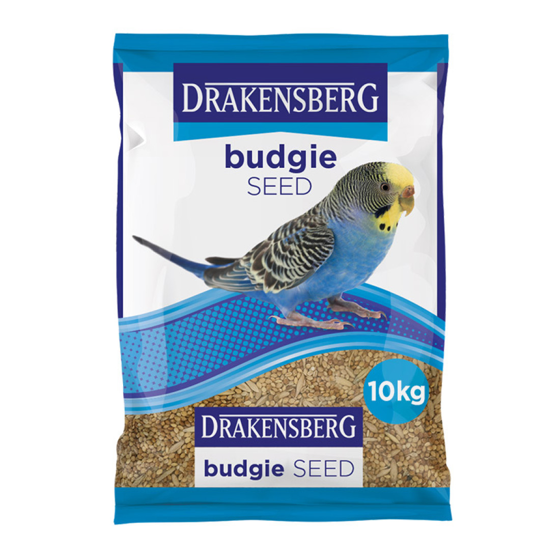Drakensberg Blue Bag Seed Budgie Mix 10Kg - Image 2