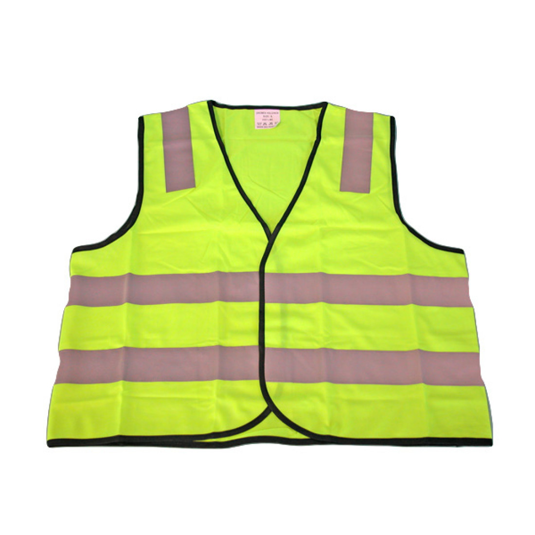 Vest Day Glow Lime Lrg