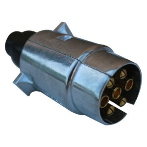 7 Pin Male Plug Aluminium
