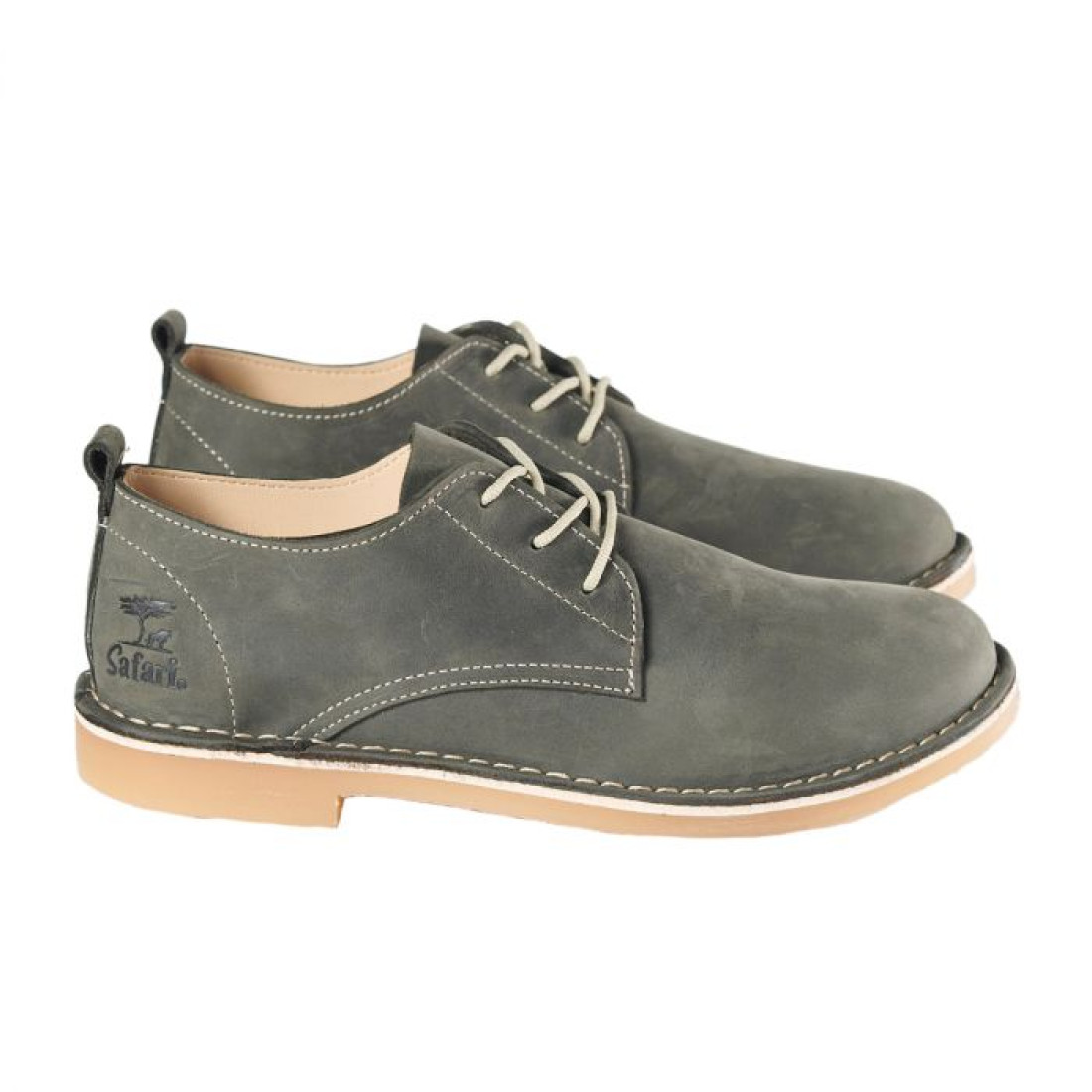 Bata Safari Woodlands Mens Shoe Charcoal Size 12
