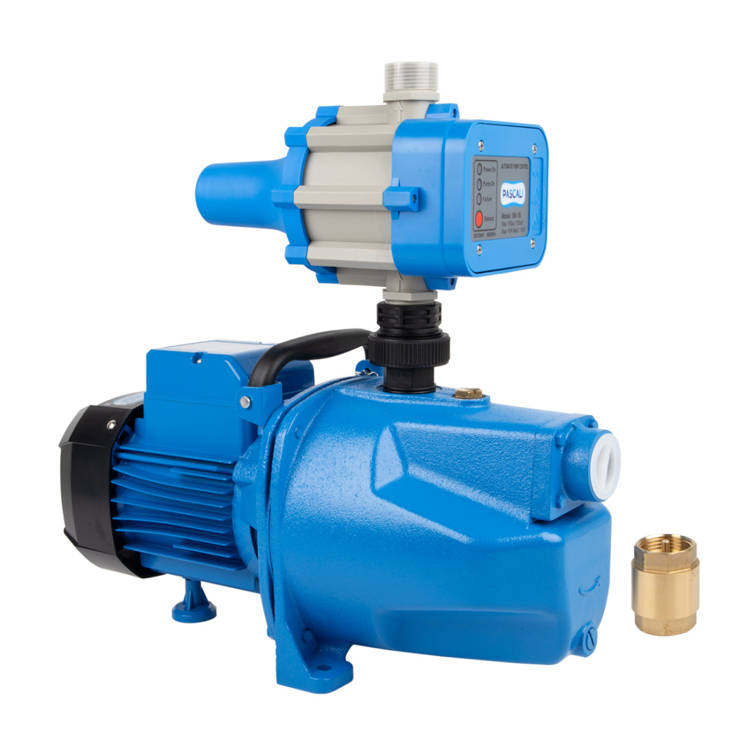 Pascali Pump Self Prim Jet+Flow Switch 0.75Kw 230V - Image 2