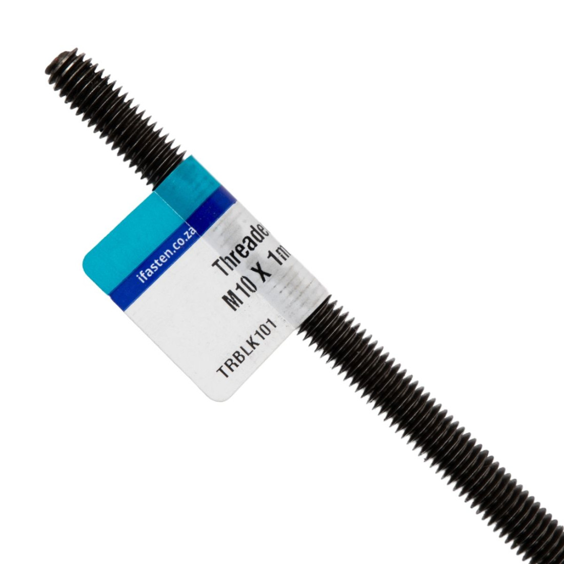 Ifasten Threaded Rod M8 Black 8Mm X 1000Mm